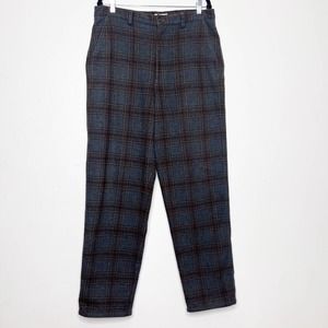 Vintage J.Crew Plaid Wool Blend Pants